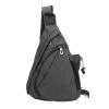 Men's Waist Bag, Stylish Multifunctional Waterproof Fanny Pack, Gray view 1