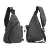 Men's Waist Bag, Stylish Multifunctional Waterproof Fanny Pack, Gray view 3