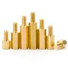 220-Piece M2/M2.5/M3/M4/M5/M6 Female-to-Male Brass Hex Standoffs for PCB Motherboards, M5 x 30 mm (5 pcs) view 3