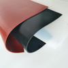 Rubber Sheet, Solid Neoprene/Silicone Rubber, 1 mm/1.5 mm/2 mm, Red/Black, 250 x 250 mm, Matte, Heat-Resistant view 2