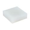 Solid Neoprene Rubber Sheet, 1-Piece White Square Silicone Rubber Sheet view 2