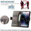 BAILI RFID-Blocking PU Leather Wallet Case for Realme 7i/Realme C17 - 006 view 2