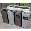 12L Stainless Steel Windproof Ashtray Trash Can, Indoor/Outdoor, Color D view 4