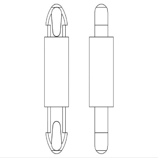 10-Pack 8G806V40129 PCB Spacer, Polyamide 66, 3 mm, Natural, UL94V-2, DREMEC