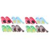Yardwe 16-Piece Cute Resin Bird Ornaments for Garden and Home Decor view 1