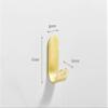 Bathroom Hardware Set, Brushed Gold, Corner Shelf, Towel Bars, Paper Holder, Toilet Brush Holder & Hooks view 2