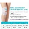 VIDECOR Knee Brace for Men and Women, Adjustable Support with Side Stabilizers, White-L view 2
