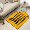 TropicalLife African Women Area Rug, 80 x 120 cm, African Design Non-Slip Floor Mat view 3