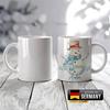 timalo Personalized Christmas Mug with Name, Snowman-2 view 2