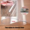 Transparent 1.5 mm Office Chair Mat for Hard Floors, Frosted view 4