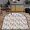 Horse Print Area Rug, Washable Non-Slip Mat, 120 x 160 cm view 1