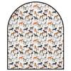 Horse Print Area Rug, Washable Non-Slip Mat, 120 x 160 cm view 2