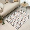 Horse Print Area Rug, Washable Non-Slip Mat, 120 x 160 cm view 3