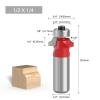1/2-Inch-Shank Woodworking Router Bit, 1/2 × 1/4 view 2