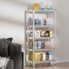 Wiltec Heavy-Duty Shelving Unit 180 x 90 x 30 cm, 875 kg Total Capacity, Galvanized Steel, 5 Shelves view 2