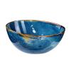 Verlo DEEP Blue Bowl, 25 x 23 cm, Porcelain Serving Bowl view 1