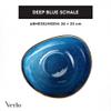 Verlo DEEP Blue Bowl, 25 x 23 cm, Porcelain Serving Bowl view 2