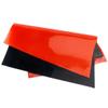 Rubber Sheet, Neoprene or Silicone Rubber Sheet, 1–5 mm, 500 x 500 mm, Non-Slip Shock Absorption and High-Temperature-Resistant Gasket Material, Red view 1