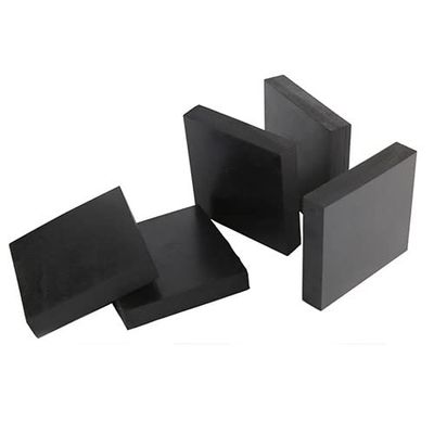 Black Neoprene Rubber Plate, Square, 1 Piece