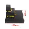 Black Neoprene Rubber Plate, Square, 1 Piece view 3