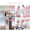 Double Wall-Mounted Ballet Barre with Fixed Handrail, 1.5 m/1 m view 3