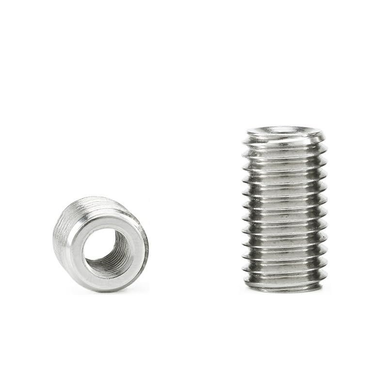 LXURY 5-Piece M4-M8 Female-to-Male Thread Adapters, 10 mm, 304 Stainless Steel