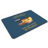 Placemat with Cork Backing, Blue Aperitif Design, Large Format view 2