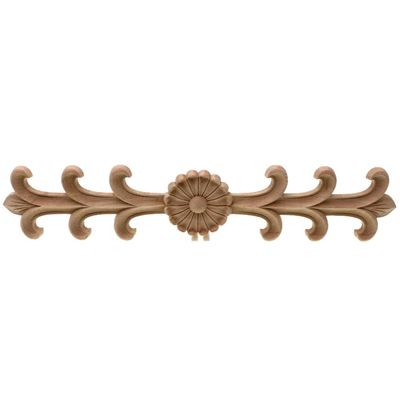 Unpainted Wooden Globe Carving Appliqués for Beds, Windows, Furniture and Cabinets