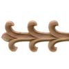 Unpainted Wooden Globe Carving Appliqués for Beds, Windows, Furniture and Cabinets view 3