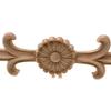 Unpainted Wooden Globe Carving Appliqués for Beds, Windows, Furniture and Cabinets view 4