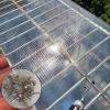 Outdoor Polycarbonate Greenhouse Roof Panel, 0.8 mm Thick, 39.4 x 6.6 in view 3