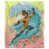 LOGOVISION Aquaman Super-Soft Cozy Blanket, Aquaman and the Lost Kingdom, Silky Touch, 152 x 127 cm view 2