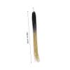 minkissy 2-Piece Gradient Long Ponytail Hair Extensions, Black-Brown Synthetic Hairpieces for Women, Daily Wear, Parties and Cosplay view 4