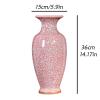 Antique Cracked Ceramic Vase for Living Room, Veranda, TV Cabinet, and Décor, Handmade Personalized Craft Ornament Vase view 2