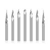 DharKi PCB Engraving Bit, 3.175 mm Shank, V-Shape, 10–90°, Carbide CNC Router Bit, 0.3 mm Tip view 1
