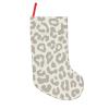 DENMER Brown Leopard Pattern 45.7 cm Christmas Stockings, Durable and Vibrant, for Holiday Decorations and Gift Bags view 1