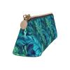 Leather Pen and Pencil Case with Tropical Palm Leaves view 3