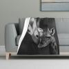 122 x 81 cm Giraffe Kiss Fleece Blanket, Sofa Throw for Bed, Couch & Travel view 1