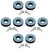 cyclingcolors 8-Pack PTFE Furniture Gliders, Round, 22 mm view 1