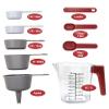 Norpro 9-Piece Nested Measuring Cups and Spoons Set view 2