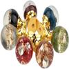 DUBMAG Crystal Cabinet Knobs, 2-Pack, Red, 25 mm Diameter view 3