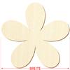 Wooden Plumeria Cutout, 3–50 cm, for Crafts and Décor view 3