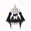 Zhongkaihua Re:0 Rem/Ram Maid Cosplay Costume Set view 3