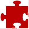 PLEXIGLAS Cut-to-Size 3–50 cm – Red Puzzle Piece view 4