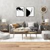 MNISDFL Set of 2 Side Tables, Sonoma Oak, 40 x 40 x 40 cm view 1