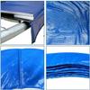 RUTAVM Trampoline Spring Cover, Round Replacement Frame Cover, Water-Resistant Safety Cover, Blue, 8 ft view 3