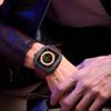 SCHIK Mod Kit for Apple Watch Ultra 49 mm, Carbon Fiber Case with Silicone Band, Agate view 3