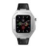 SCHIK 44 mm Leather Band Modification Kit for Apple Watch, Agate view 1