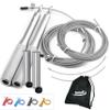 InnoTi Speed Jump Rope for Adults with Weights, Silver view 1