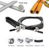 InnoTi Speed Jump Rope for Adults with Weights, Silver view 3